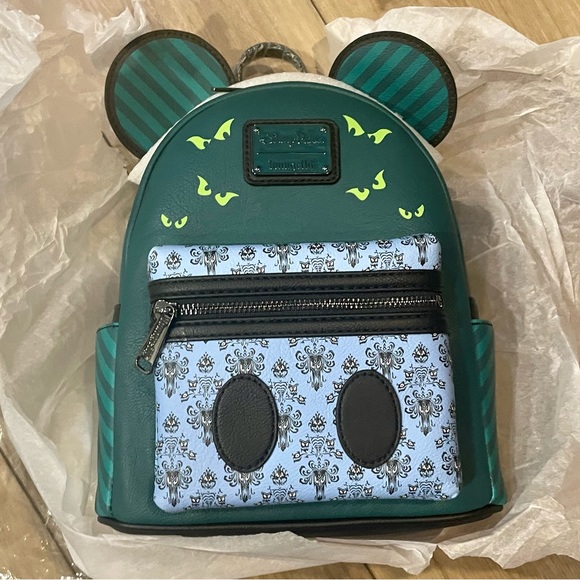 MOVING SALE! Mickey Mouse Main Attraction Loungefly Haunted Mansion 10/12 - Picture 2 of 9